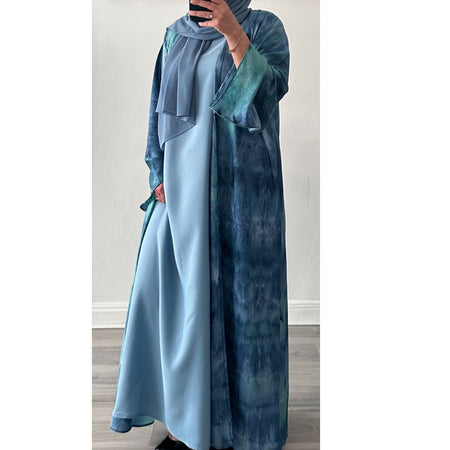 EVERYDAY CREPE ABAYA LIGHT MAUVE