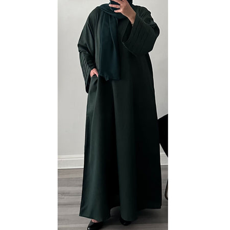 OPEN ABAYA CAMEL