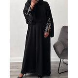 JANNAT EMBELLISHED ABAYA WITH BUTTONS