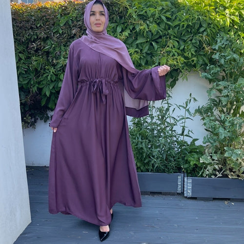 BELLA ABAYA LIGHT PLUM