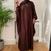 BROWN FARASHA ABAYA