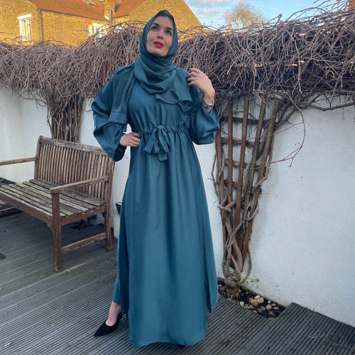 BELLA ABAYA TEAL