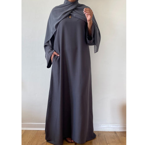 AYLA ABAYA GREY