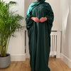 FOREST GREEN FARASHA ABAYA