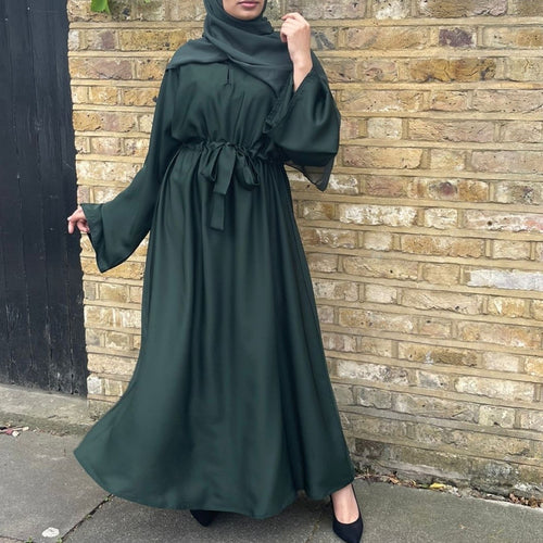 BELLA ABAYA FOREST GREEN