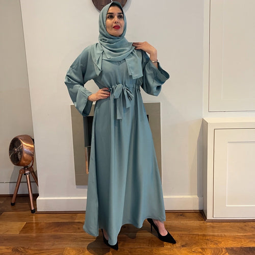 BELLA ABAYA TURQUOISE