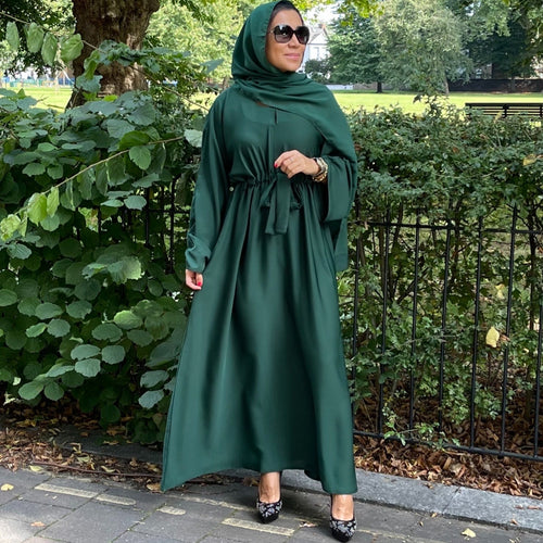 BELLA ABAYA EMERALD GREEN