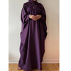 PLUM BUTTERFLY ABAYA